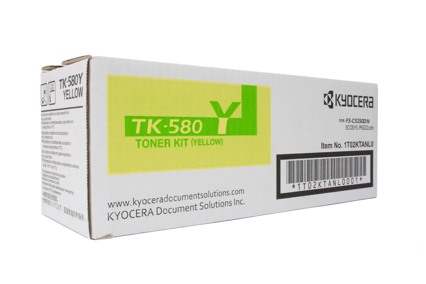Kyocera Toner 1T02KTANL0, TK-580Y