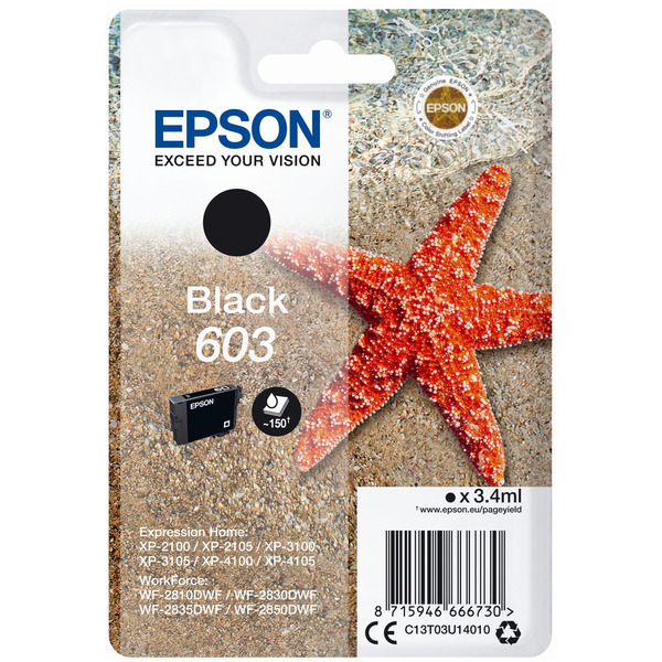 Epson Tinte C13T03U14010, 603