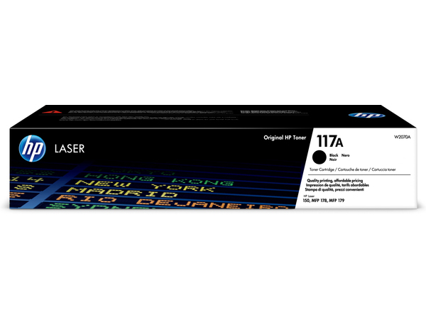 HP Toner W2070A, 117A