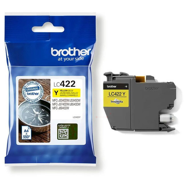 Brother Tinte LC422Y