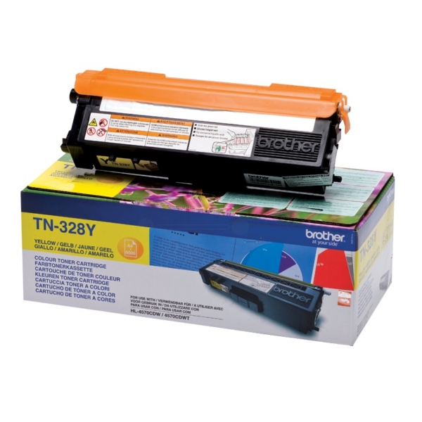 Brother Toner TN-328Y