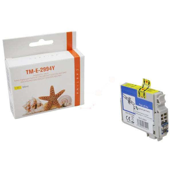 Premium Tinte ersetzt Epson C13T29944010, 29XL Gelb