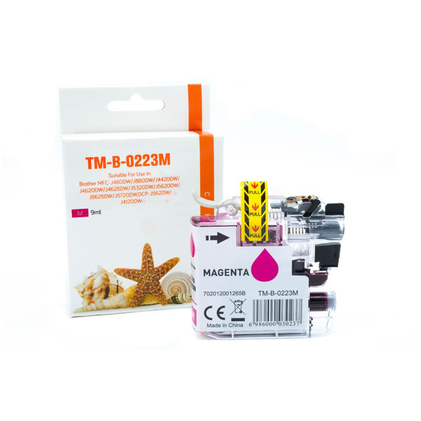 Premium Tinte ersetzt LC223M XL Magenta