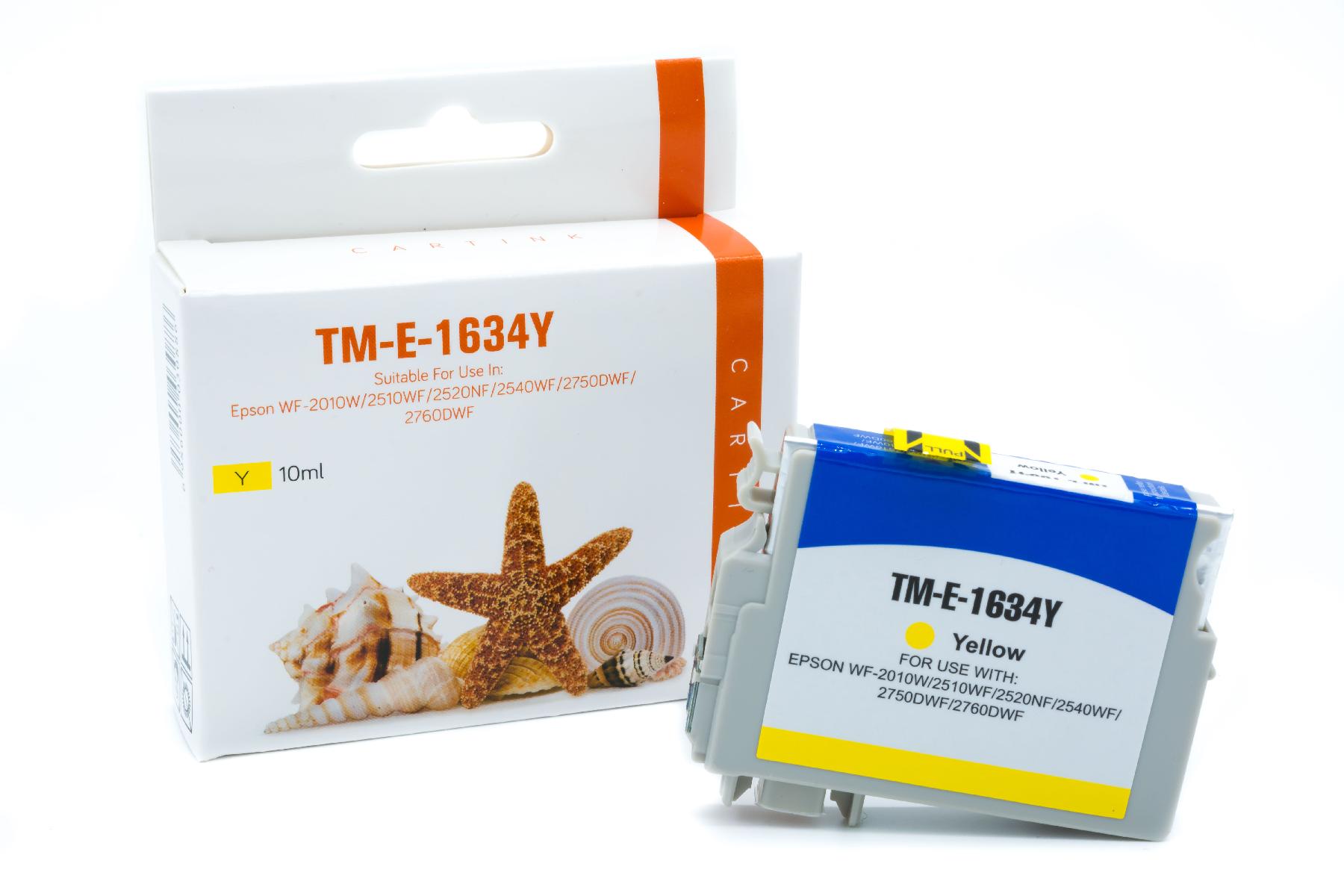 Premium Tinte ersetzt Epson C13T16344010, 16XL Gelb
