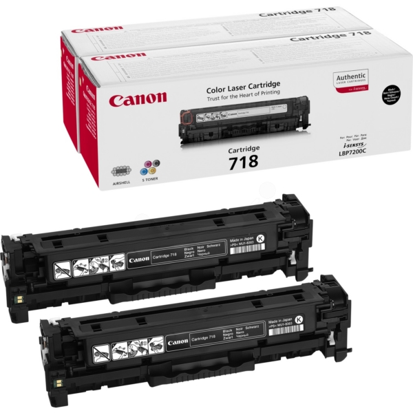 Canon Toner 2662B005, 718BK