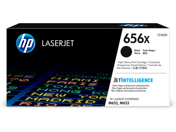 HP Toner CF460X, 656X