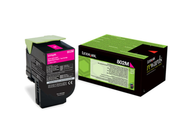 Lexmark Toner 80C20M0, 802M