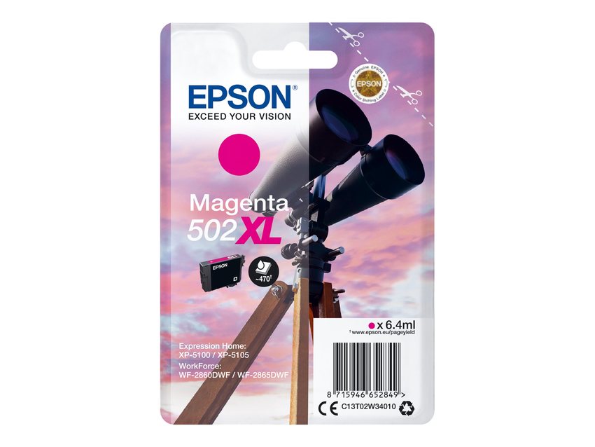 Epson Tinte C13T02W34010, 502XL