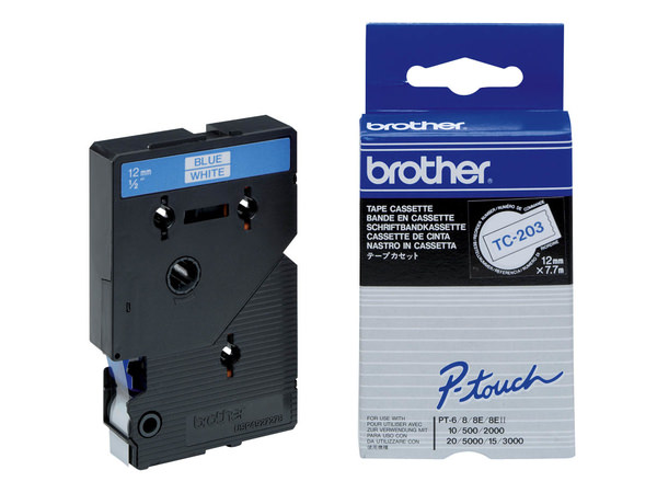 Brother Schriftband TC203