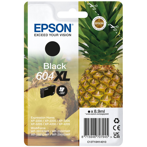 Epson Tinte C13T10H14010, 604XL