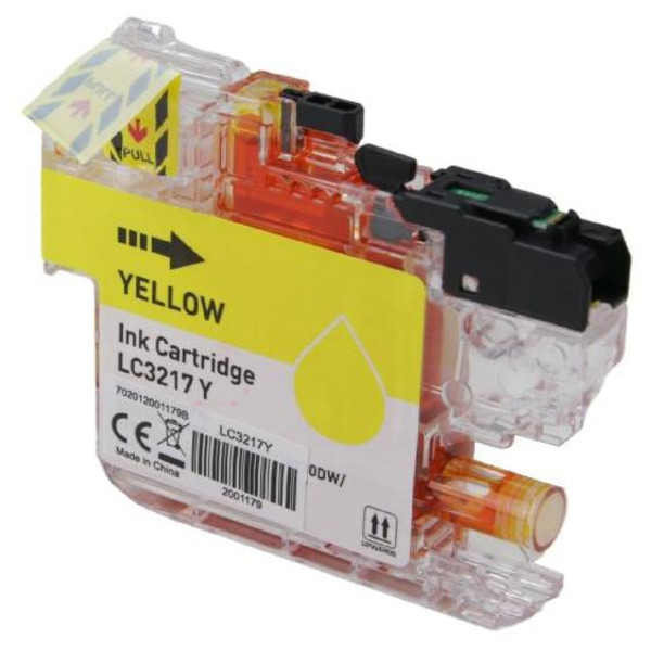Premium Tinte ersetzt Brother LC-3217Y Gelb
