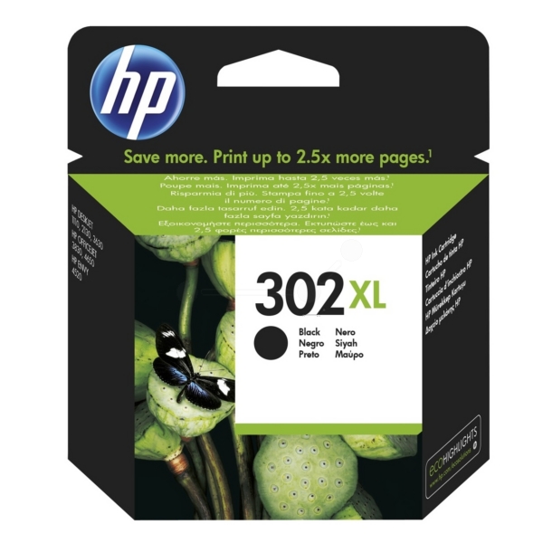 HP Tinte F6U68AE, 302 XL