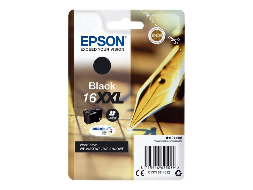 Epson Tinte C13T16814012, 16XXL