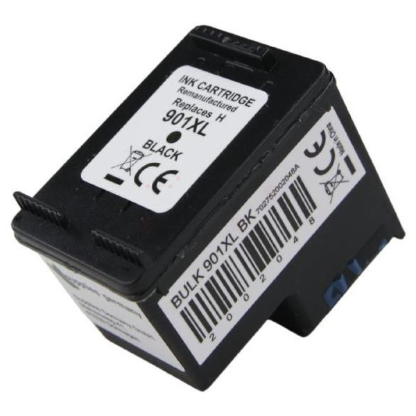 Premium Tinte ersetzt CC654AE , No 901XL Schwarz