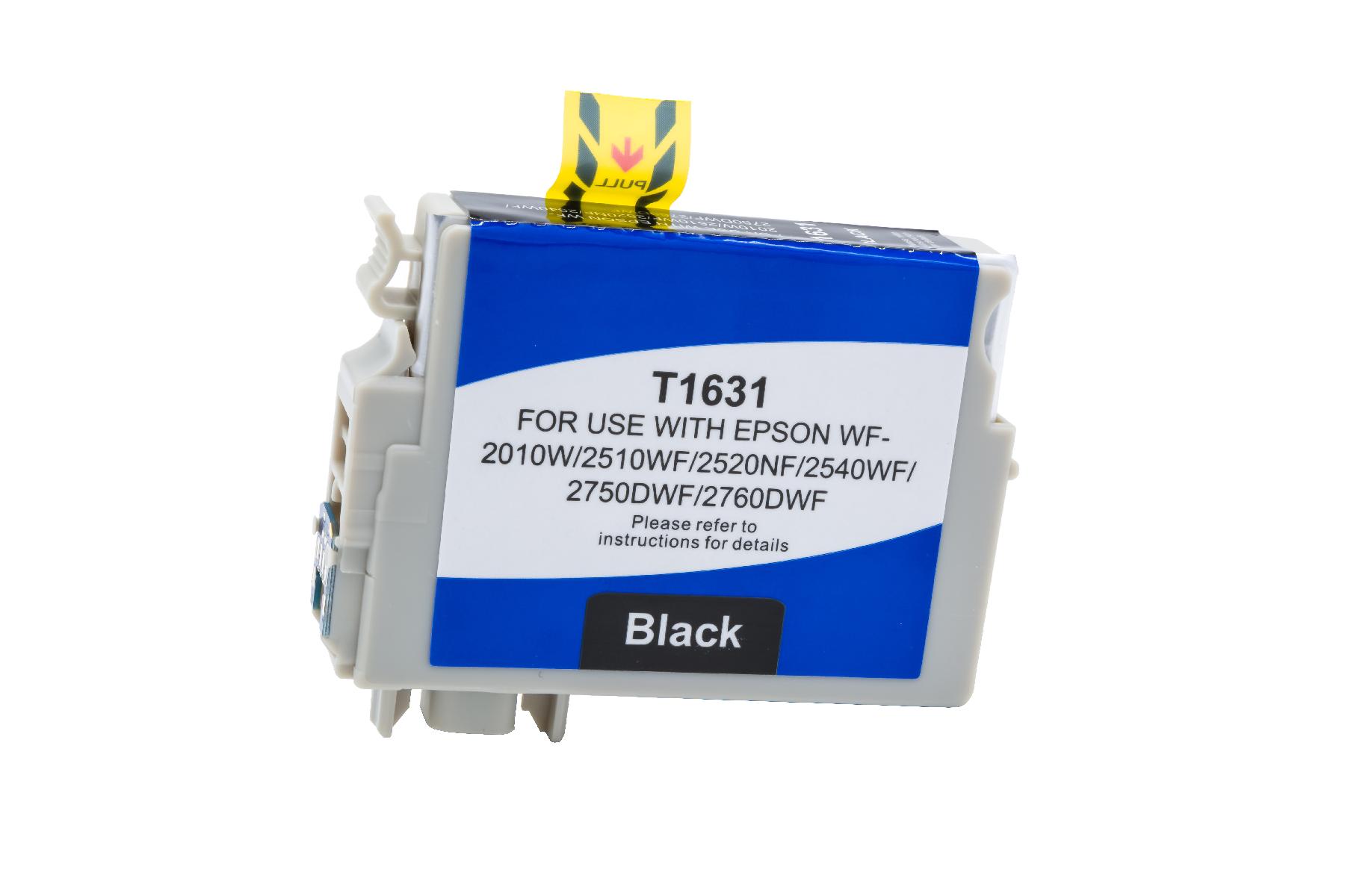 Premium Tinte ersetzt Epson C13T16314012, 16XL Schwarz