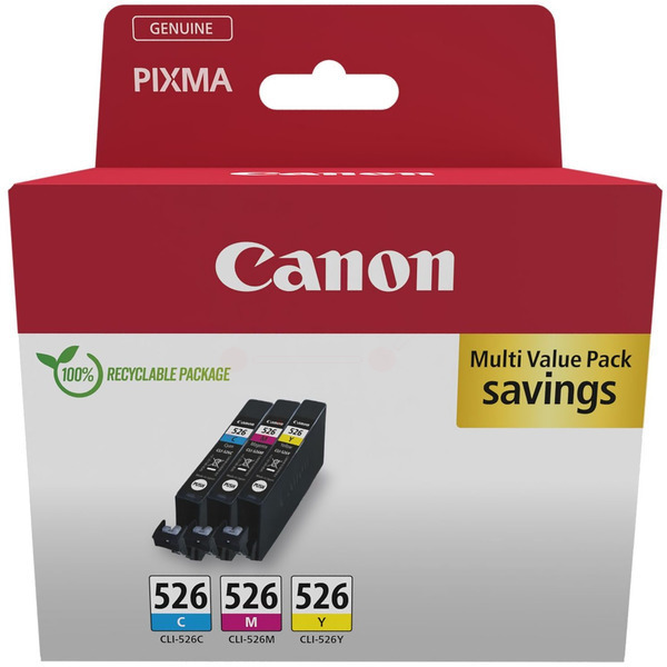 Canon Tinte 4541B006, CLI-526C/M/Y