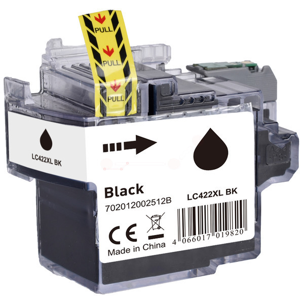 Premium Tinte ersetzt Brother LC-422XLBK Schwarz