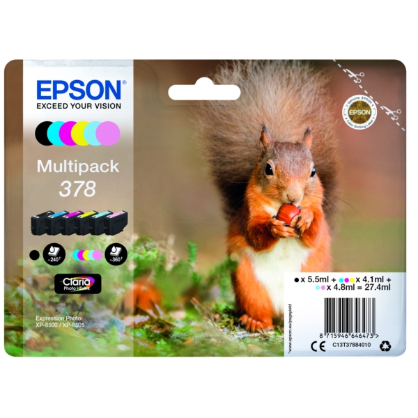 Epson Tinte C13T37884010, 378