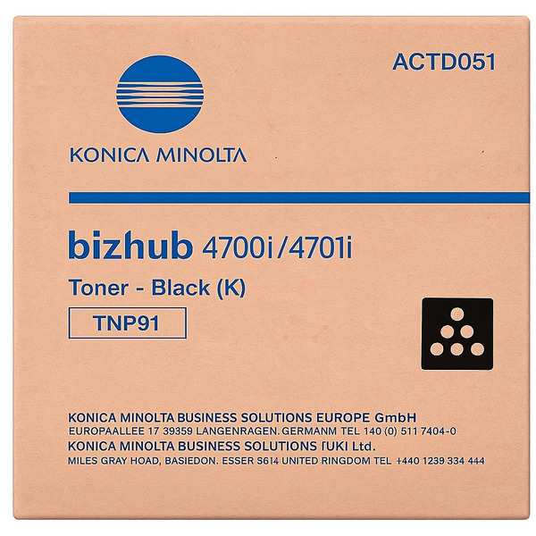 Konica Minolta Toner ACTD051, TNP91