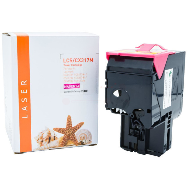 Premium Toner ersetzt Lexmark 71B20M0 Magenta