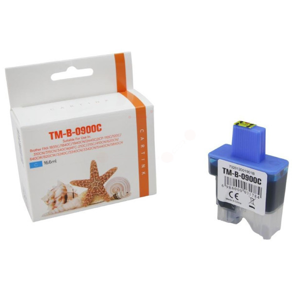 Premium Tinte ersetzt LC-900C Cyan