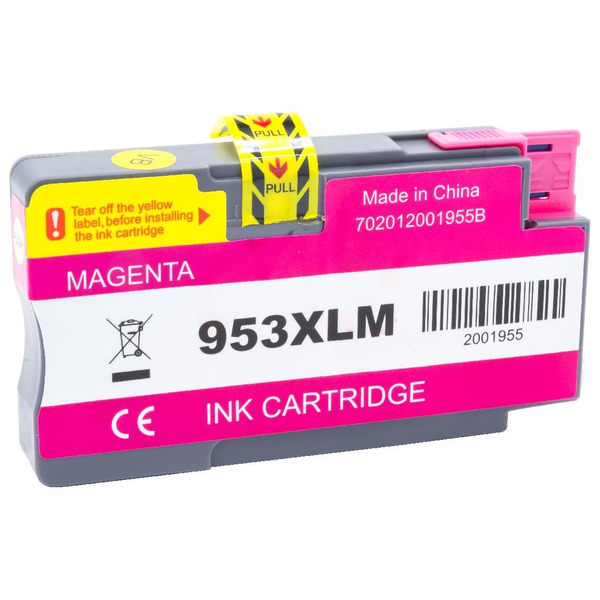 Premium Tinte ersetzt HP F6U17AE, 953XL Magenta