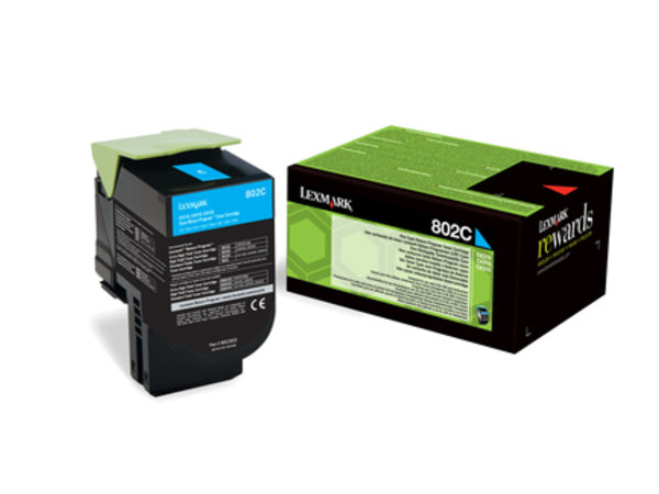 Lexmark Toner 80C20C0, 802C