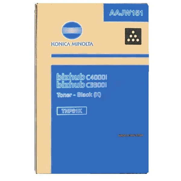 Konica Minolta Toner AAJW151, TNP81K
