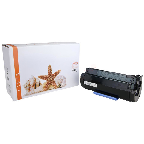 Premium Toner ersetzt Lexmark 60F2000, 602 Schwarz