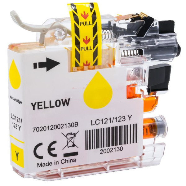 Premium Tinte ersetzt LC123Y Gelb