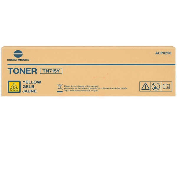 Konica Minolta Toner ACP8250, TN715Y