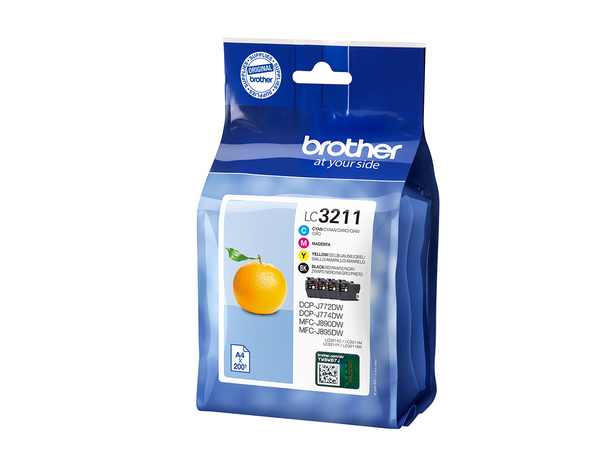 Brother Tinte LC3211VALDR