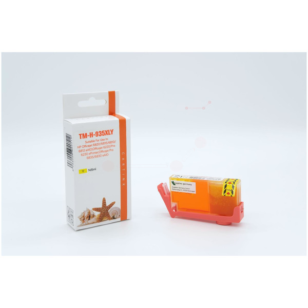 Premium Tinte ersetzt C2P26AE, 935XL Gelb