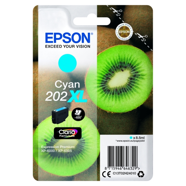 Epson Tinte C13T02H24010, 202XL