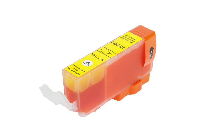 Premium Tinte ersetzt CLI-521Y Gelb