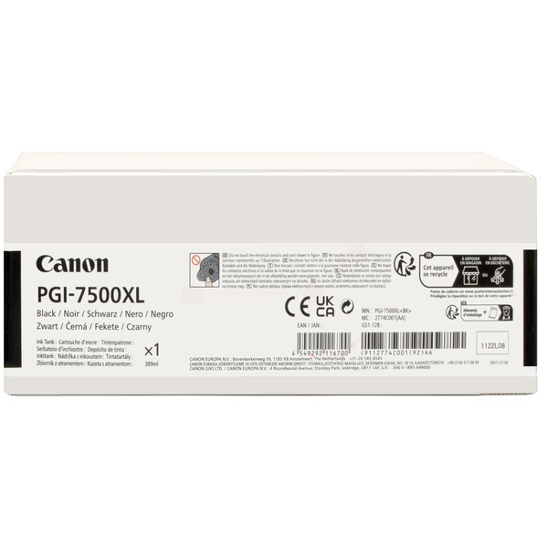 Canon Druckkopf 2774C001, PGI7500BK