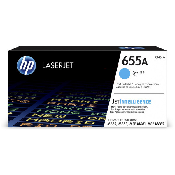 HP Toner CF451A, 655A
