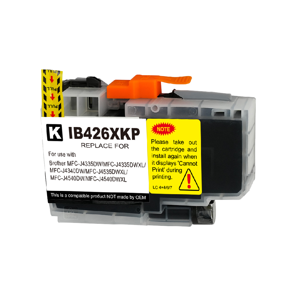 Premium Tinte ersetzt Brother LC-426XLBK Schwarz