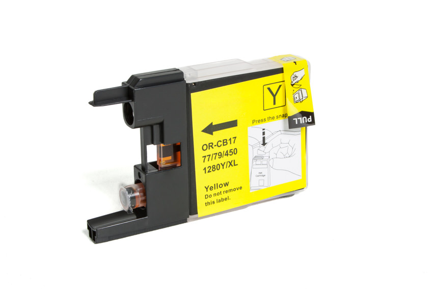 Premium Tinte ersetzt LC-1280XLY Gelb