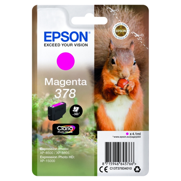 Epson Tinte C13T37834010, 378