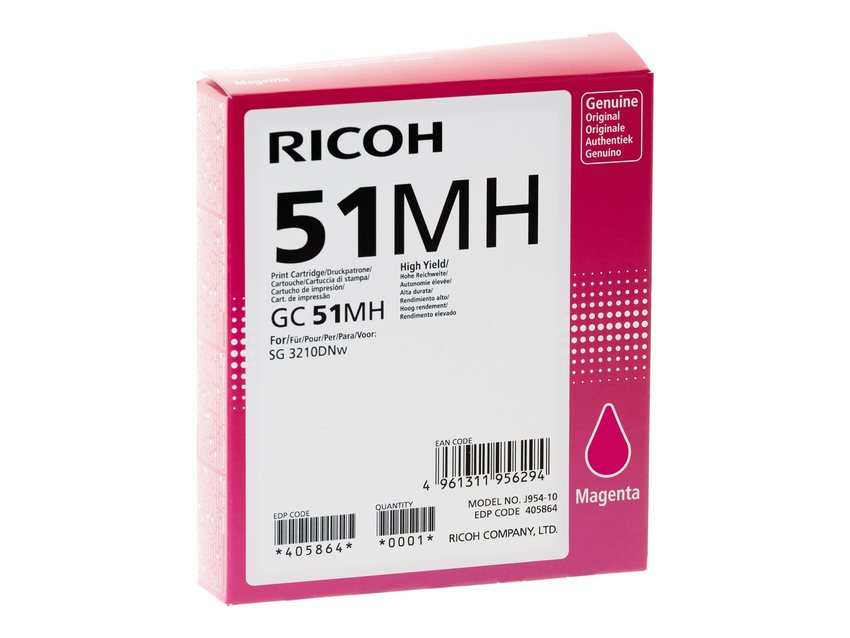 Ricoh Tinte 405864, GC51MH