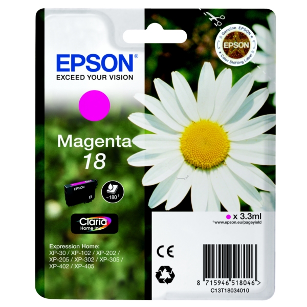 Epson Tinte C13T18034012, 18