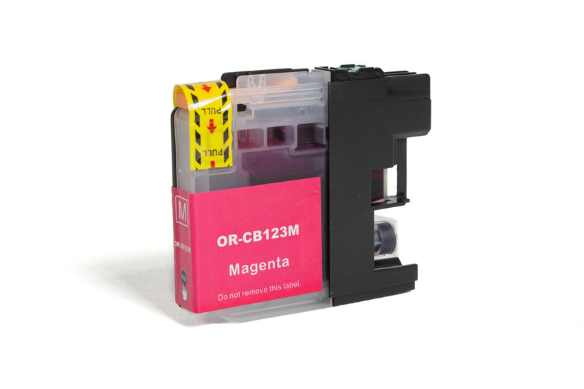 Premium Tinte ersetzt LC123M Magenta