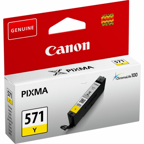 Canon Tinte 0388C001, CLI571Y
