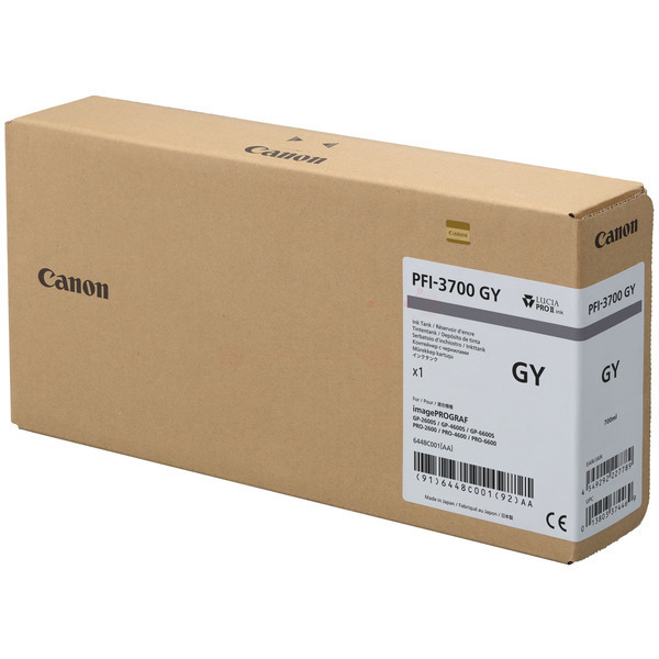 Canon Tinte 6448C001, PFI3700GY