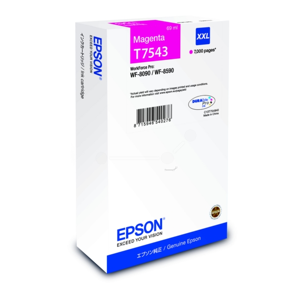 Epson Tinte C13T75434N, T7543