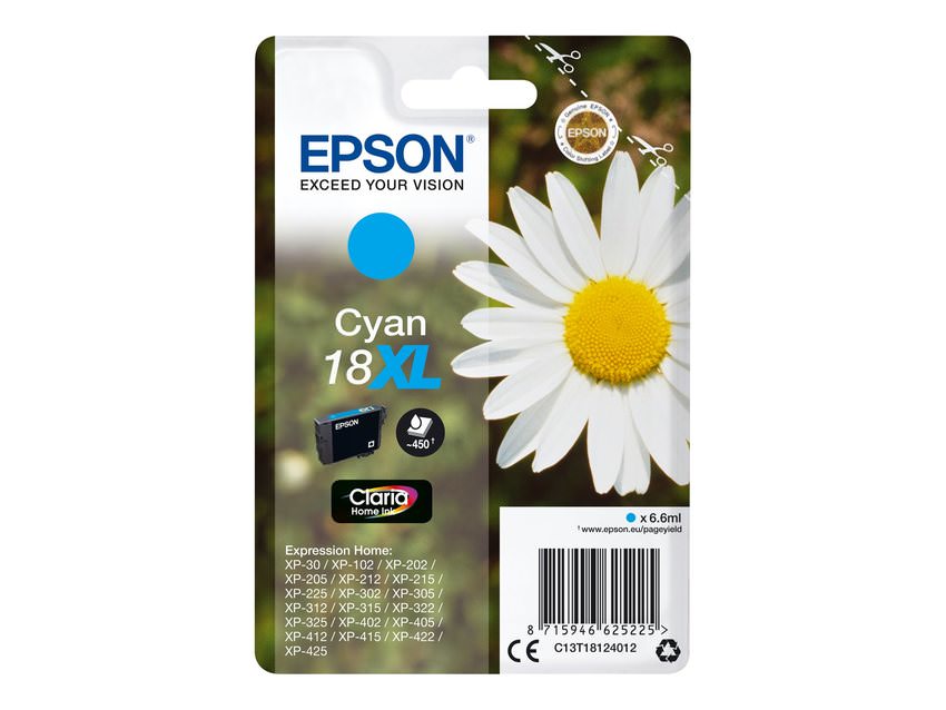 Epson Tinte C13T18124012, 18XL