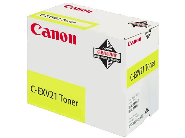Canon Toner 0455B002, C-EXV21 Y