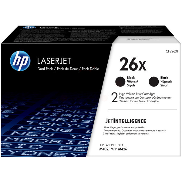 HP Toner CF226XD, 26X