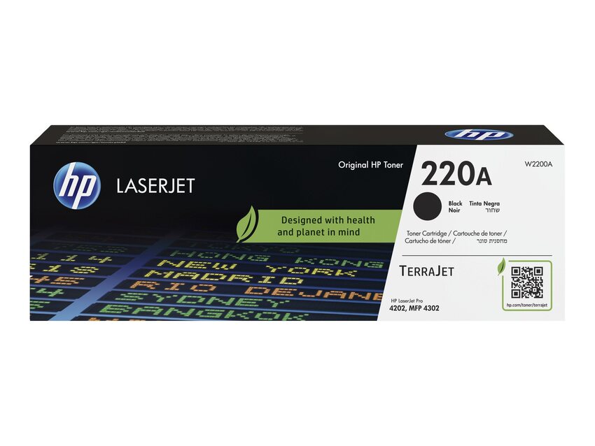 HP Toner W2200A, 220A